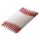Magnet Flexible Baseball et Softball Couture Rouge (Côté Gauche)