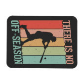 Magnet Flexible Baseball Il n'y a pas de saison (Horizontal)