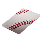 Magnet Flexible Baseballs - Personnaliser Baseball Arrière - plan  (Côté Gauche)