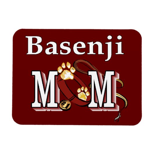Magnet Flexible Basenji Dog (Horizontal)