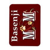 Magnet Flexible Basenji Dog (Vertical)
