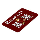 Magnet Flexible Basenji Dog (Côté Gauche)