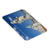 Magnet Flexible Basilique de la Cité du Vatican statues vue réfrig (Côté Droit)