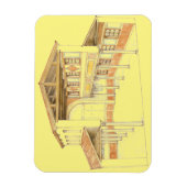 Magnet Flexible Basilique romaine (Vertical)