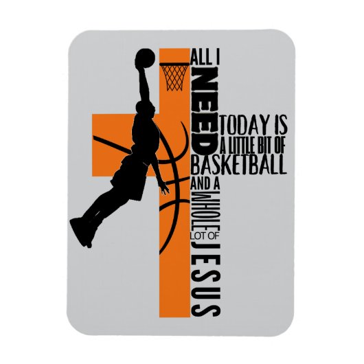 Magnet Flexible Basketball Garçon âge Enfants Hommes Tout ce dont (Vertical)