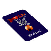 Magnet Flexible Basketball Replace with Your Name (Côté Droit)