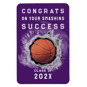 Magnet Flexible Basketball Senior Félicitations