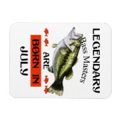 Magnet Flexible Bass Masters Juillet (Horizontal)