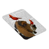 Magnet Flexible Basset Hound et Birds (Côté Droit)