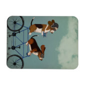 Magnet Flexible Basset Hound Tandem (Horizontal)