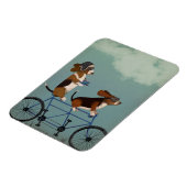 Magnet Flexible Basset Hound Tandem (Côté Gauche)