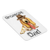 Magnet Flexible Basset papa (Côté Droit)
