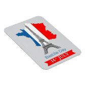 Magnet Flexible Bastille Day (14th July) (Côté Droit)