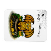 Magnet Flexible Bat d'Halloween mignonne (Horizontal)