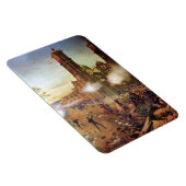 Magnet Flexible Bataille de l'histoire mexicaine de Puebla (Côté Droit)