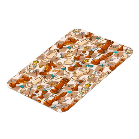 Magnet Flexible bataille d'échecs (Côté Gauche)