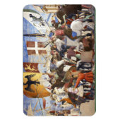 Magnet Flexible BATAILLE D'HÉRACLIE par Piero Della Francesca (Vertical)