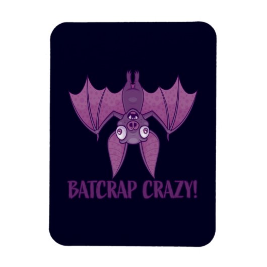 Magnet Flexible Batcrap Crazy Wacky (Vertical)