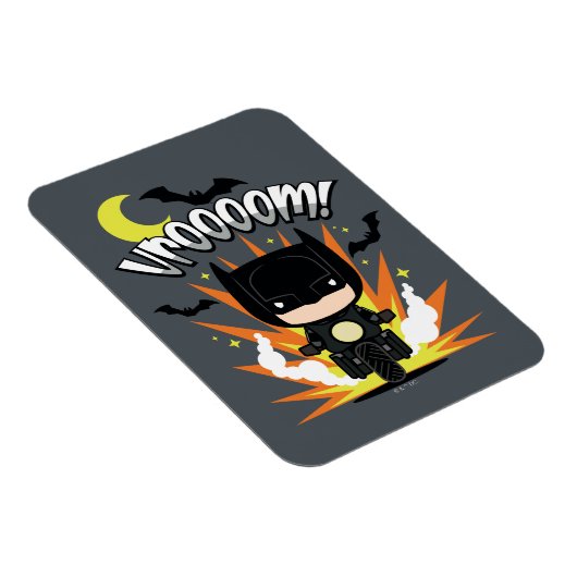 Magnet Flexible Batcycle Chibi Batman (Côté Droit)