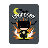 Magnet Flexible Batcycle Chibi Batman (Vertical)