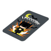 Magnet Flexible Batcycle Chibi Batman (Côté Gauche)