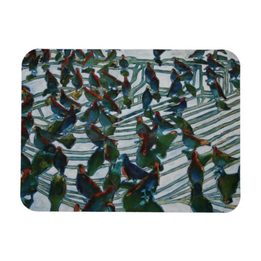 Magnet Flexible Bateau à oiseaux 3 (Horizontal)