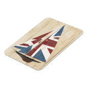 Magnet Flexible Bateau à pavillon britannique (Côté Gauche)