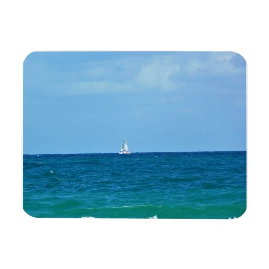 Magnet Flexible Bateau à voile, Fort Lauderdale, Floride (Horizontal)