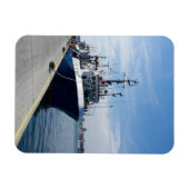 Magnet Flexible Bateau de pêche à l'amarrage (Horizontal)