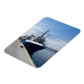 Magnet Flexible Bateau de pêche à l'amarrage (Côté Gauche)