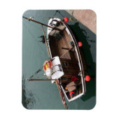 Magnet Flexible Bateau de pêche en Portpatrick Harbour, Wigtownshi (Vertical)