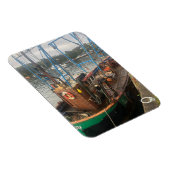 Magnet Flexible Bateau de pêche, Tobermory, Île de Mull, Écosse (Côté Droit)