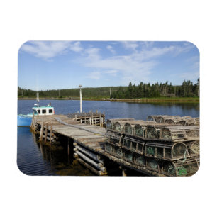 Magnet Flexible Bateau homardier, Mushaboom, Nouvelle-Écosse, Cana
