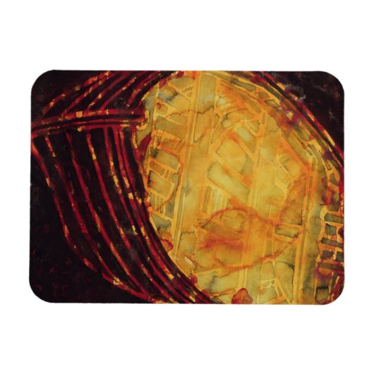 Magnet Flexible Bateau jaune 2007 (Horizontal)