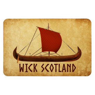 Magnet Flexible Bateau Viking de Wick Écosse