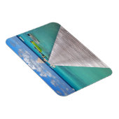 Magnet Flexible Bateaux à une jetée dans l'aimant rectangle du Pac (Côté Droit)