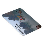 Magnet Flexible Bateaux à voile à Ha Long Bay - Vietnam, Asie (Côté Droit)