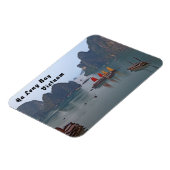 Magnet Flexible Bateaux à voile à Ha Long Bay - Vietnam, Asie (Côté Gauche)