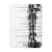 Magnet Flexible Bateaux dans le port (Vertical)