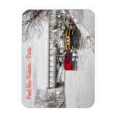 Magnet Flexible Bateaux domestiques près de Pont Bir-Hakeim - Pari (Vertical)