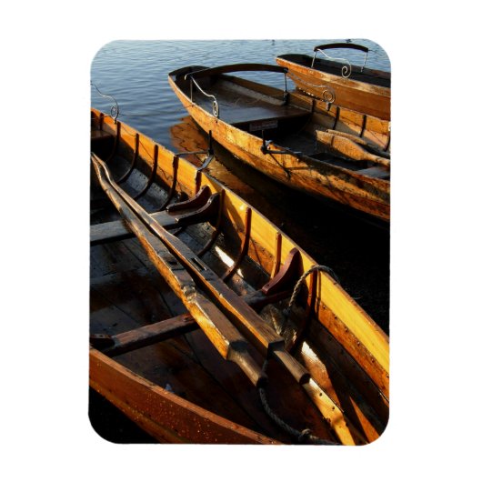 Magnet Flexible Bateaux en bois - Derwentwater, Lake District (Vertical)