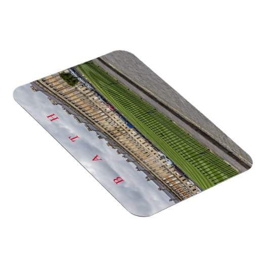 Magnet Flexible Bath Royal Crescent vue réfrigérateur aimant (Côté Droit)
