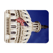 Magnet Flexible Bâtiment capitole américain, Washington DC (Horizontal)