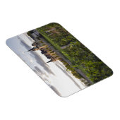 Magnet Flexible Bâtiment de cave vu du vignoble à (Côté Droit)