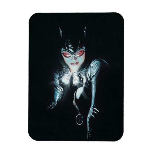 Magnet Flexible Batman Catwoman Faces of Evil Cover Illustration (Vertical)