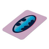 Magnet Flexible Batman | Pink & Blue Symbol (Côté Gauche)