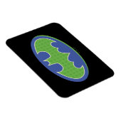 Magnet Flexible Batman | Symbole pourpre et vert (Côté Droit)
