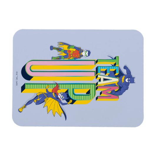 Magnet Flexible Batman | Team Up (Horizontal)