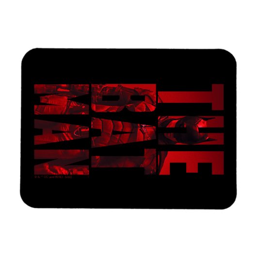 Magnet Flexible Batman Typography Cutout (Horizontal)