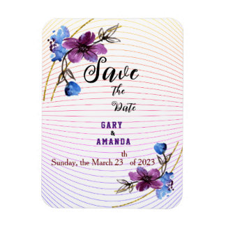Magnet Flexible Bâton de Violet